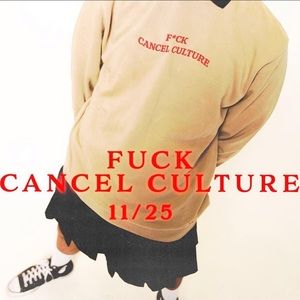 Teenager Therapy Fuck Cancel Culture Crewneck